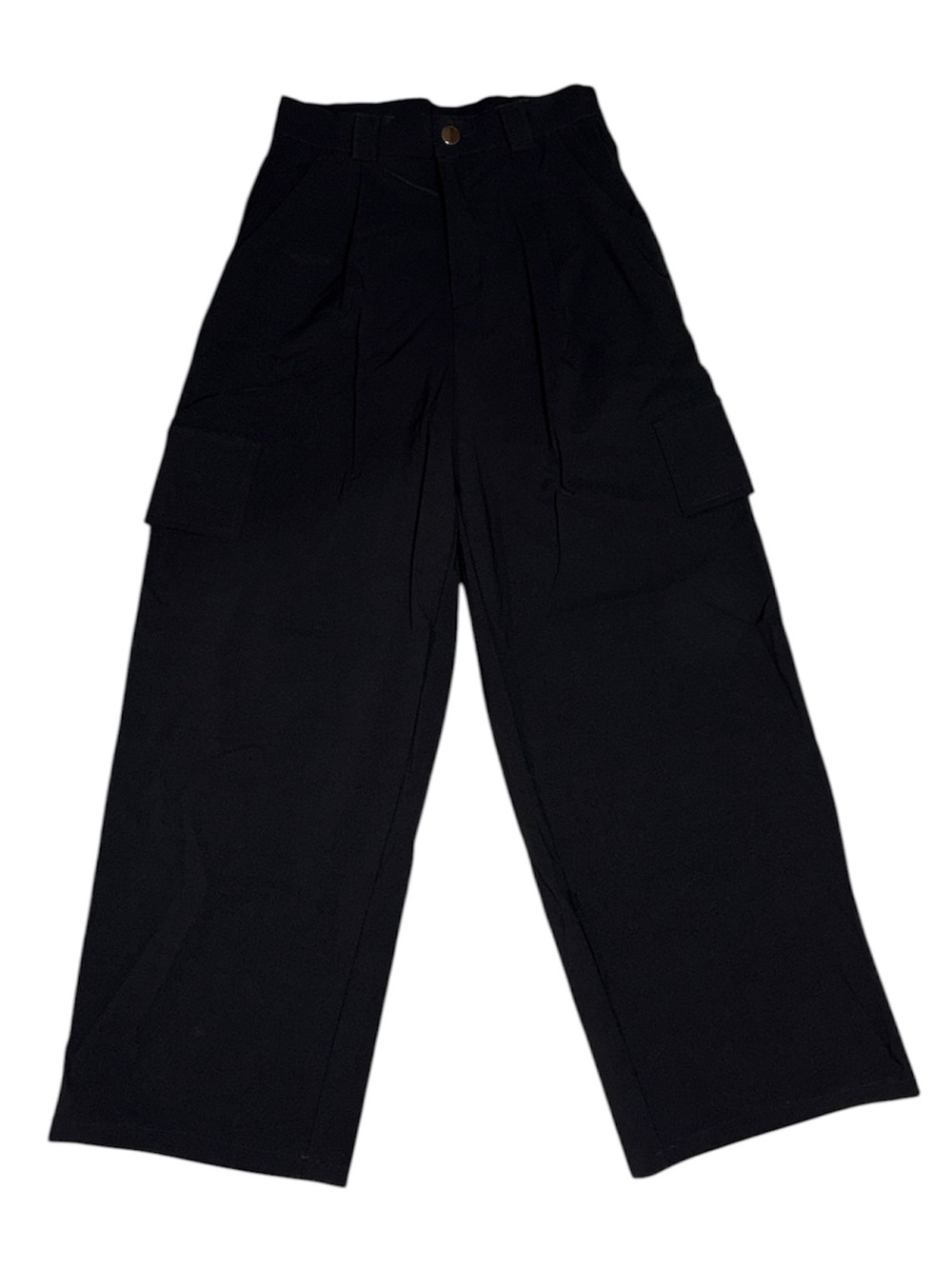 LOVE POEM by Block High Waisted Wide Leg Cargo Pants